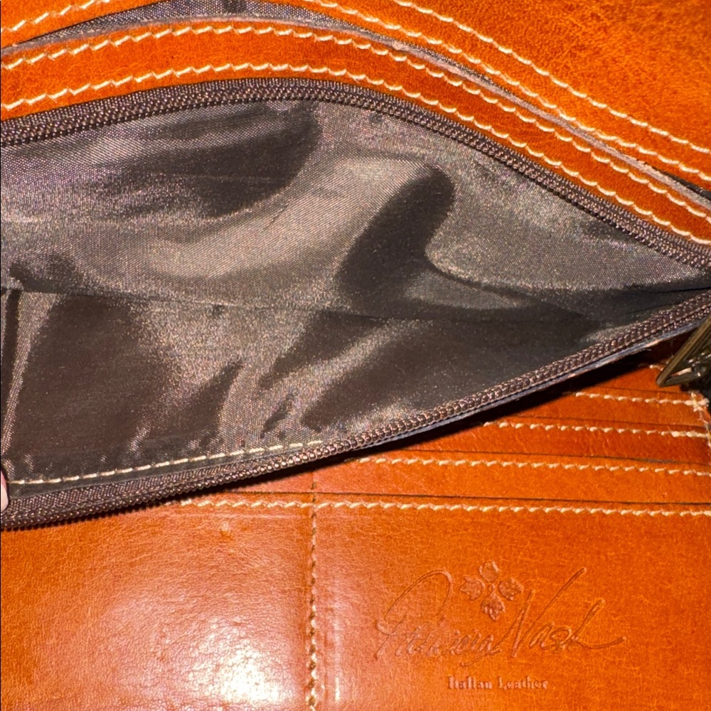 Patricia Nash rainforest collection, leather wallet, excellent condition - Picture 5 of 12